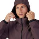FOX Head Ranger Fire Hoodie talvipyöräilytakki violetti